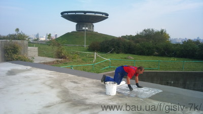 Гідроізоляція плоскої кровлі &mdash; ГиСиВ